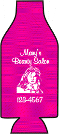 image of printed long neck bottle koozie 3