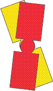 image of blank koozie unsewn water bottle